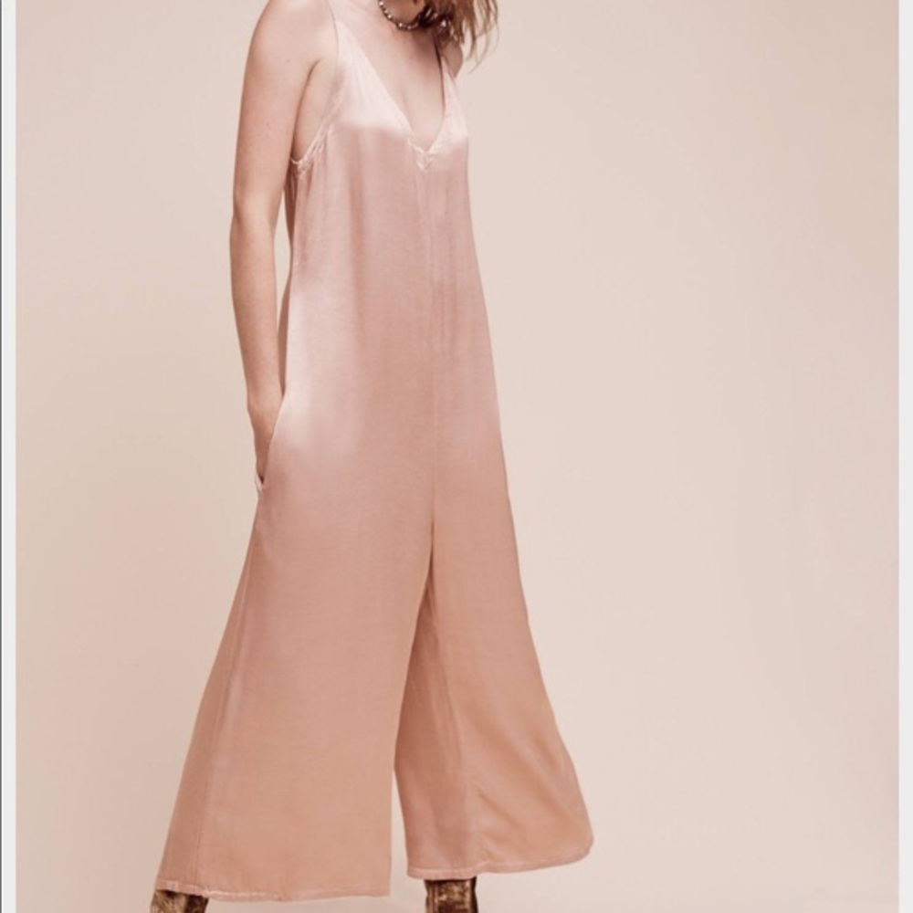 LACAUSA Santi rose jumpsuit size S